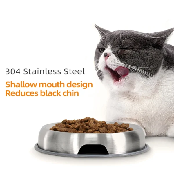 304 Stainless Steel Pet Bowl