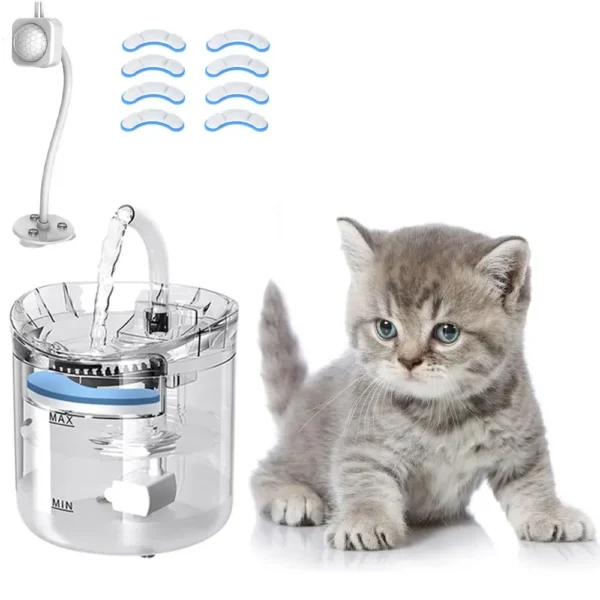 Cat Auto Circulation Fountain Filter Water Dispense - Image 4