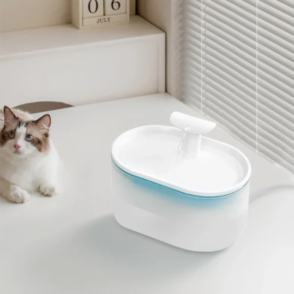 Intelligent mute pet  drinking fountain quadruple - Image 5