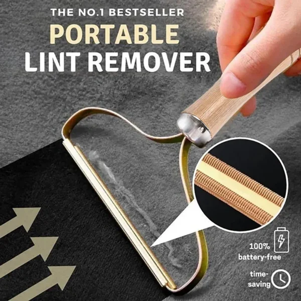 Portable Pet Hair Remover Brush - Image 3